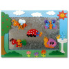 Wooden Garden Magnet Frame With Magnet Puzzles
